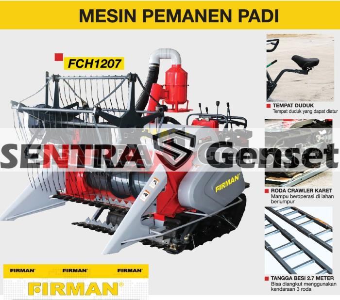 Jual Mesin Pemanen Padi FIRMAN FCH 1207