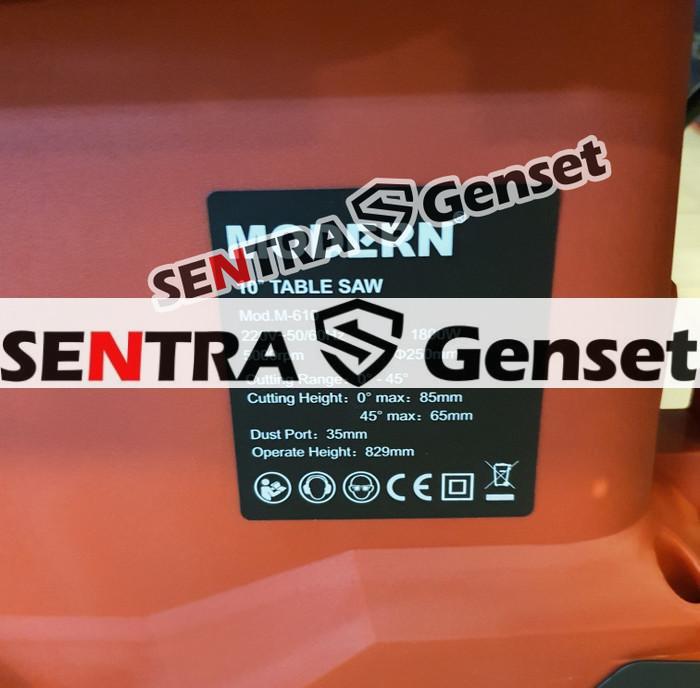 Spesifikasi Mesin Potong Kayu Modern-Mesin TABLE SAW 10 inch Modern