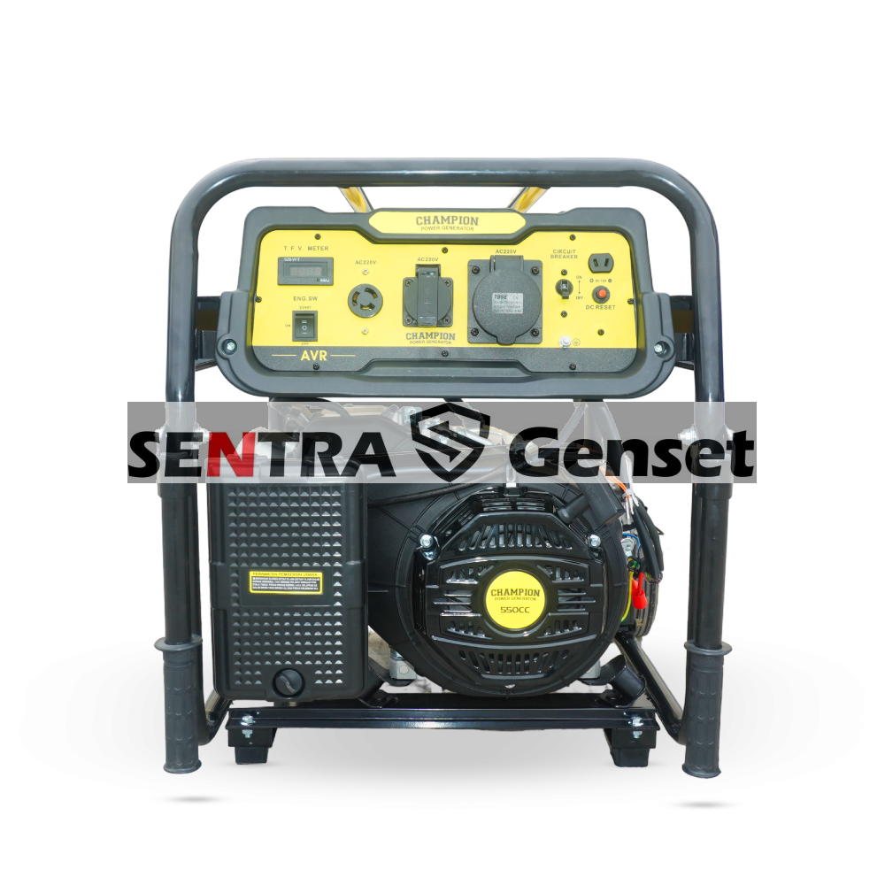 Genset Open 12000 watt Bensin 1 Phase Champion CEM 15000 - Image 2
