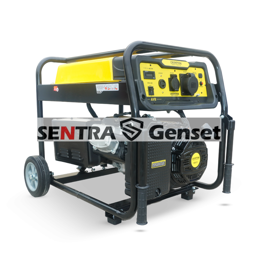 Genset Open 12000 watt Bensin 1 Phase Champion CEM 15000 - Image 4