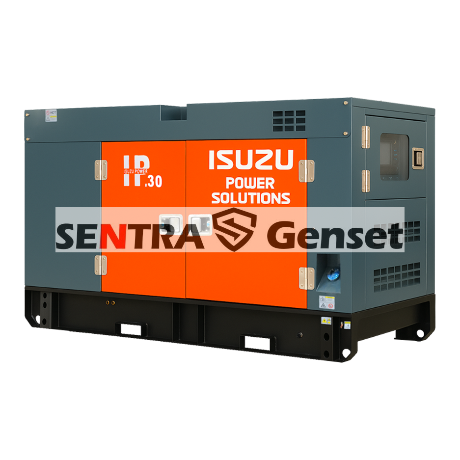 genset isuzu 30 kva