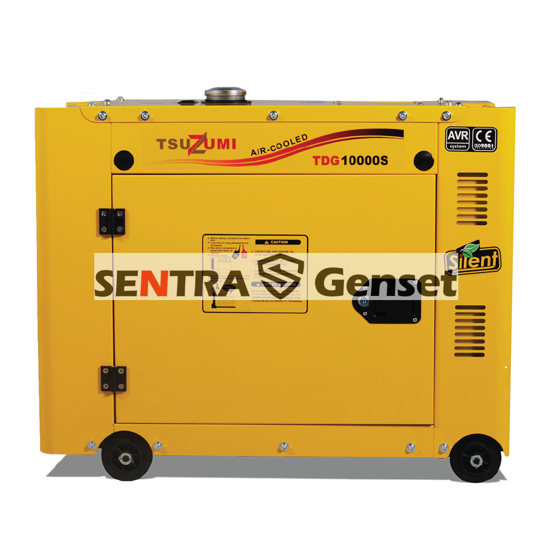 Genset Silent Diesel 7000 Watt 1 Phase Tsuzumi TDG 10000 S - Image 3