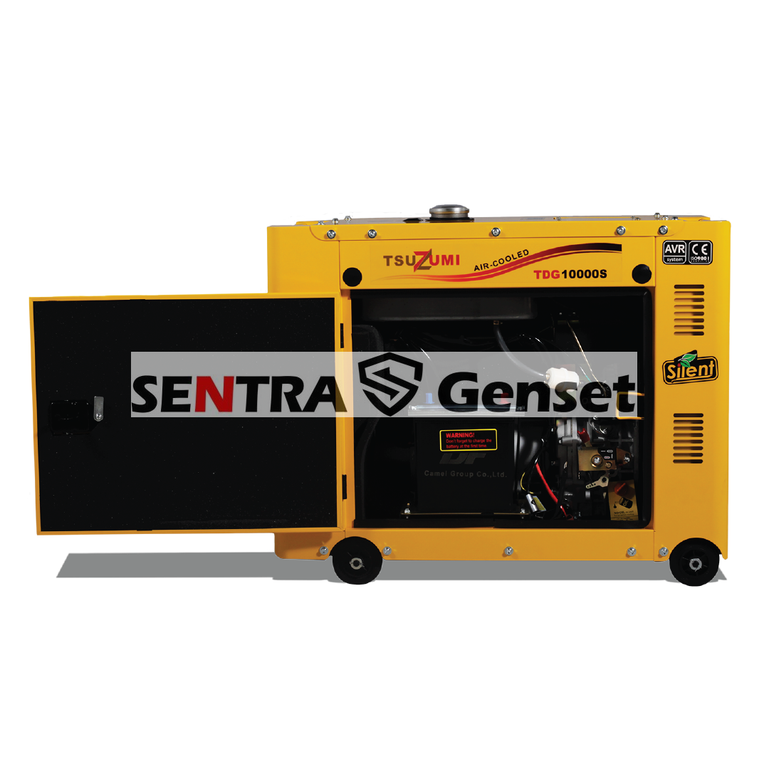 Genset Silent Diesel 7000 Watt 1 Phase Tsuzumi TDG 10000 S - Image 2