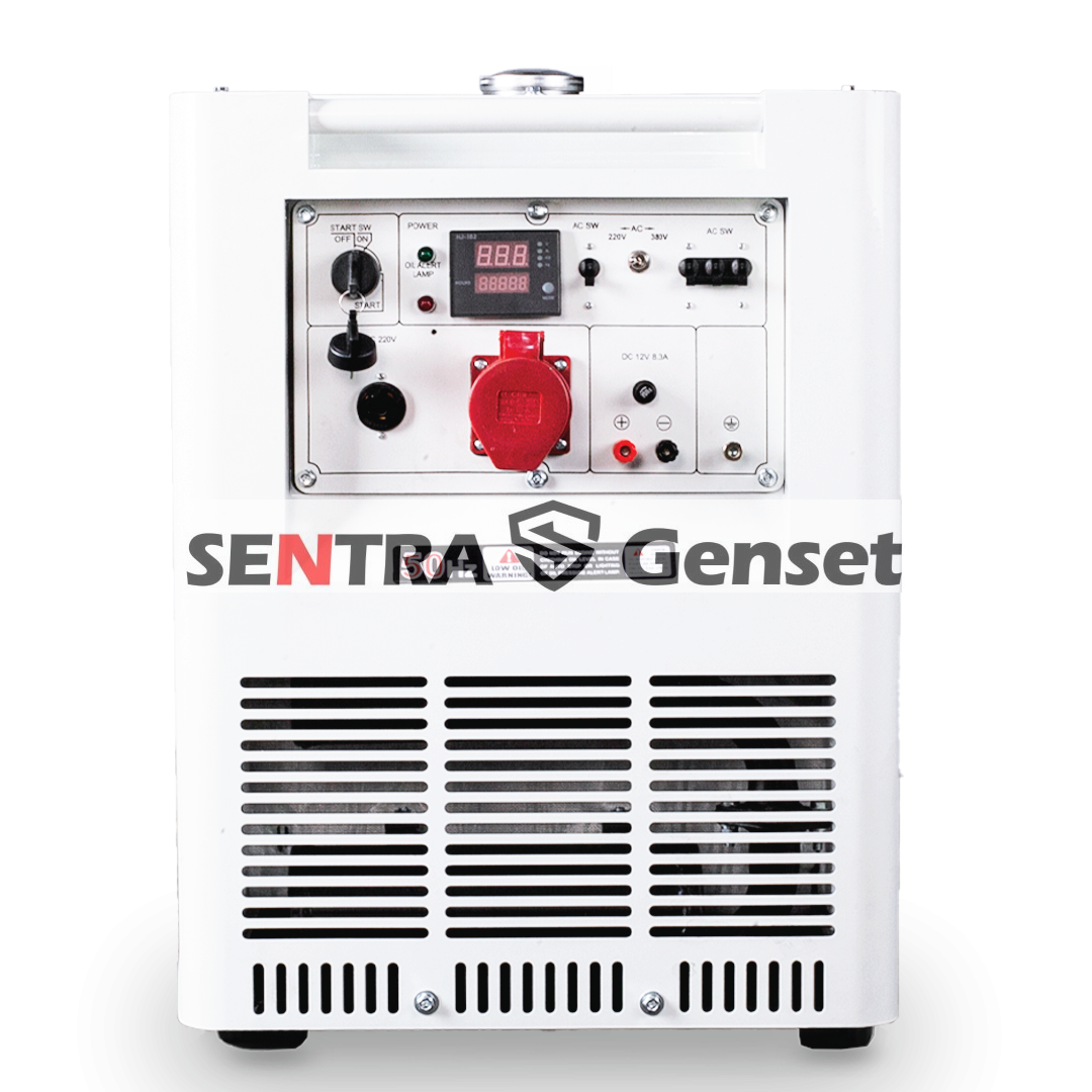Genset Silent Diesel 9 Kva 7000 watt 3 Phase Tsuzumi TDG 10000 SDV - Image 5