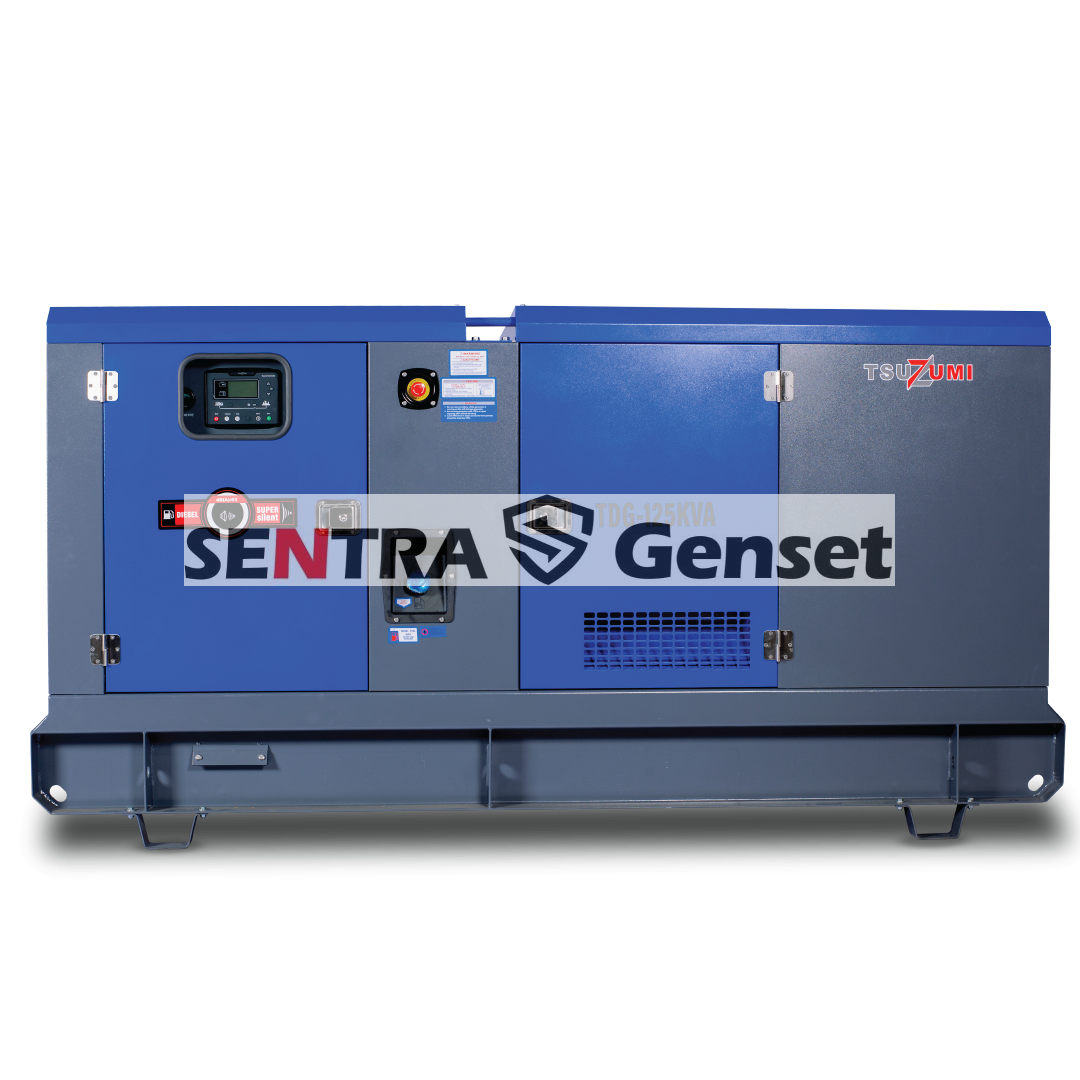 Genset 125 Kva 100 Kw Diesel Silent Diesel Generator Tsuzumi TDG 125 Kva - Image 4