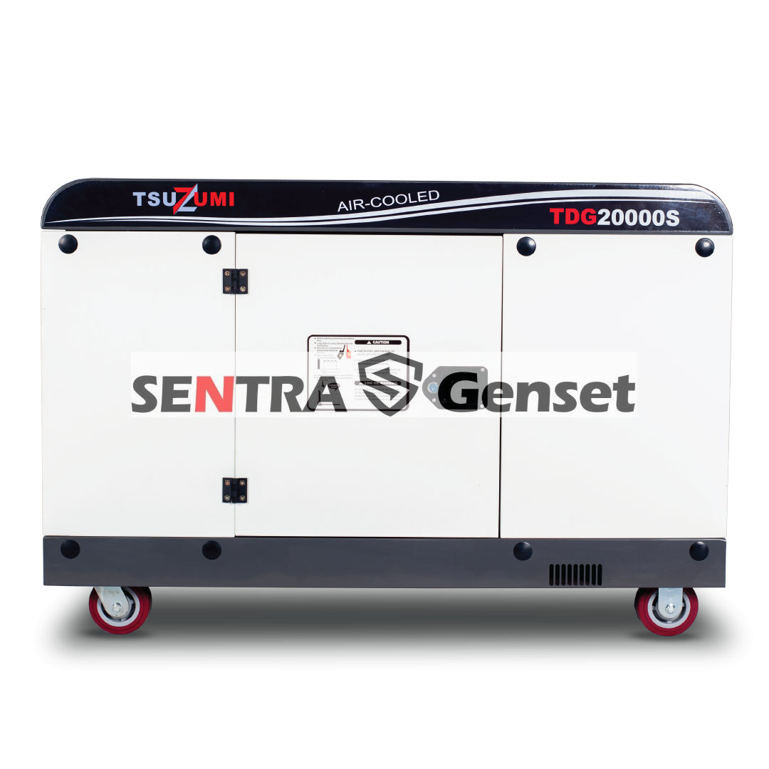 Genset Silent Diesel 20 kva 16000 watt 1 Phase Tsuzumi TDG 20000 S - Image 3