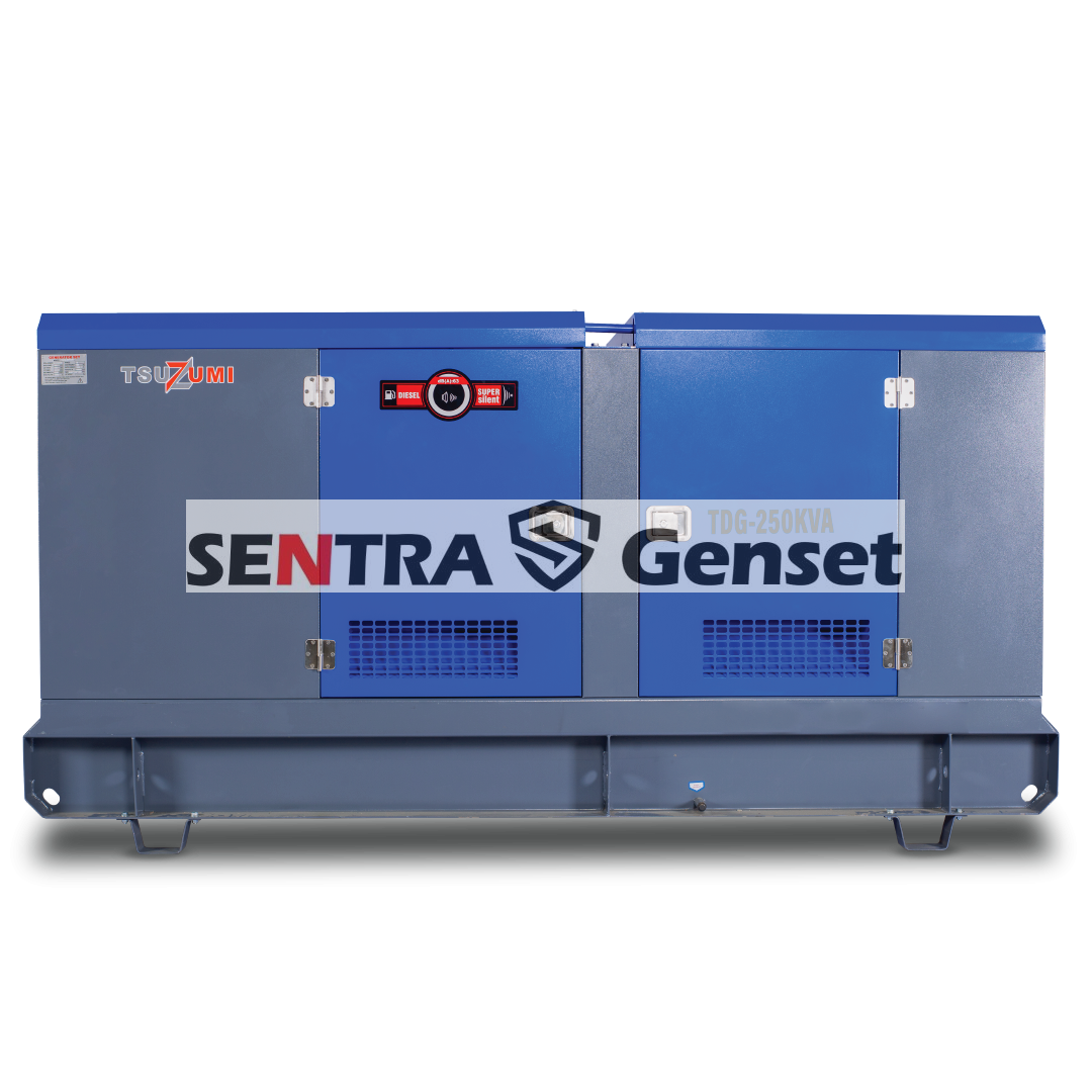 Genset 250 Kva 200 kw Silent Diesel Tsuzumi TDG 250 Kva - Image 3