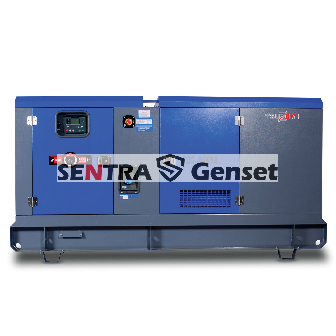 Genset 85 Kva 68000 watt Silent Diesel Tsuzumi TDG 85 Kva