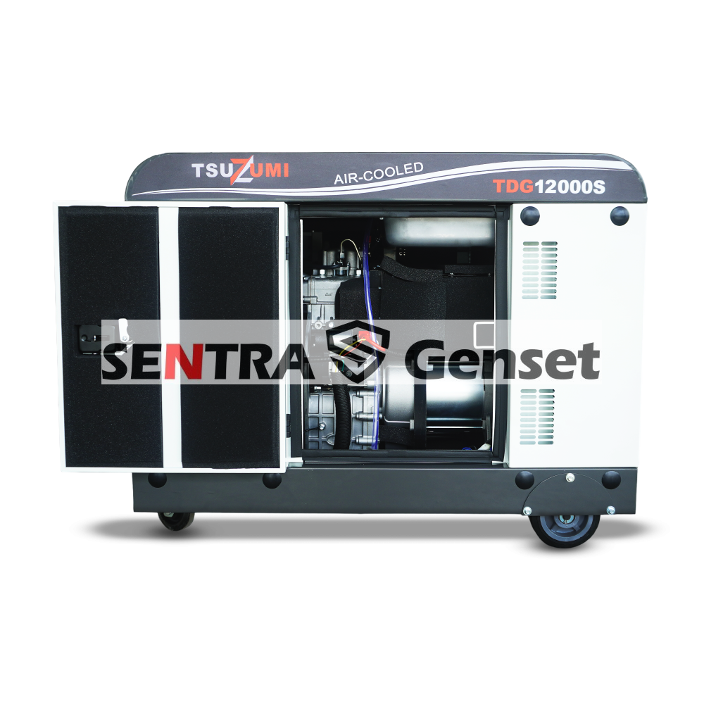 Genset Silent Diesel 12 Kva 1 Phase Tsuzumi TDG 12000 S - Image 4