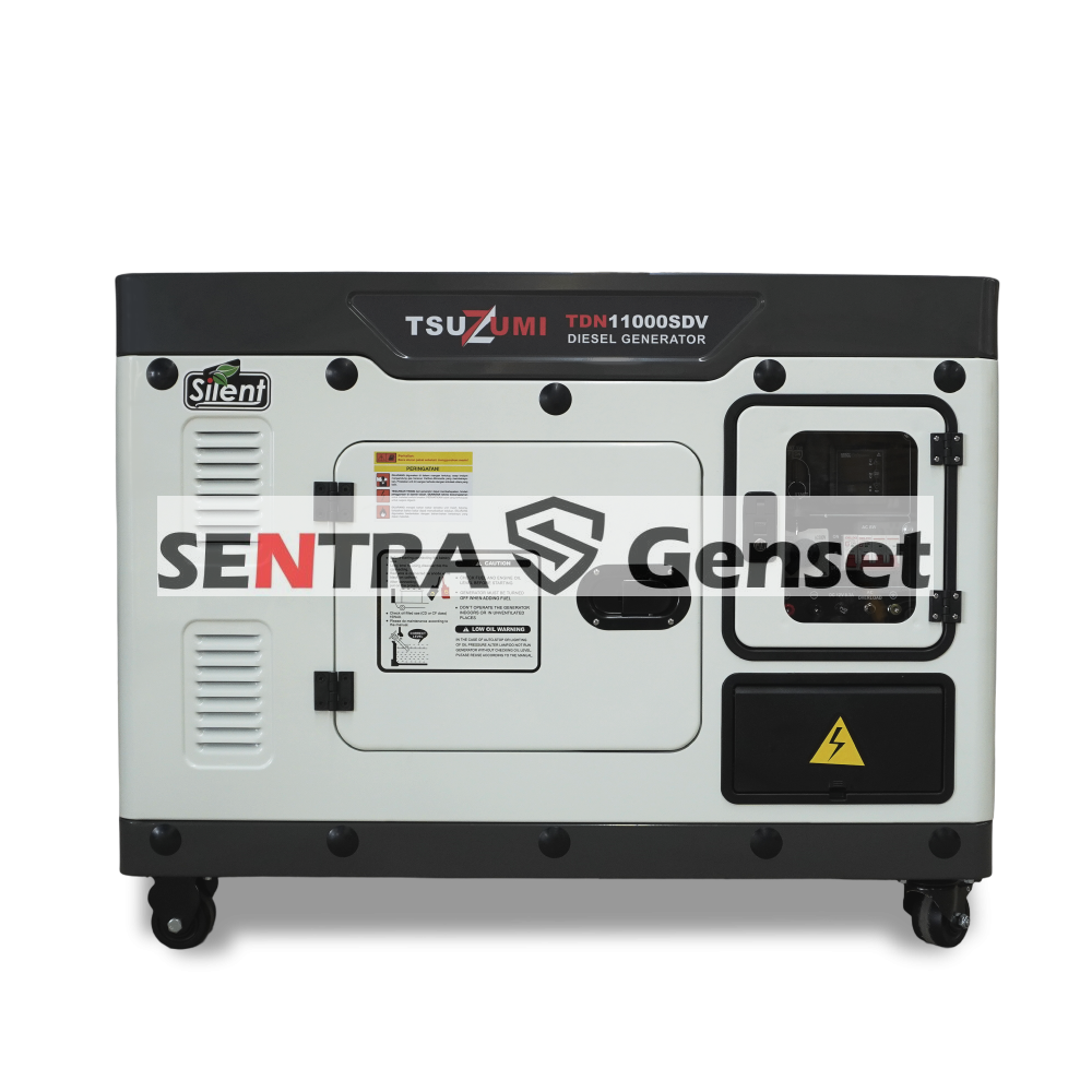 Genset Silent Diesel 10 Kva 3 Phase Tsuzumi TDN 11000 SDV Remote - Image 2