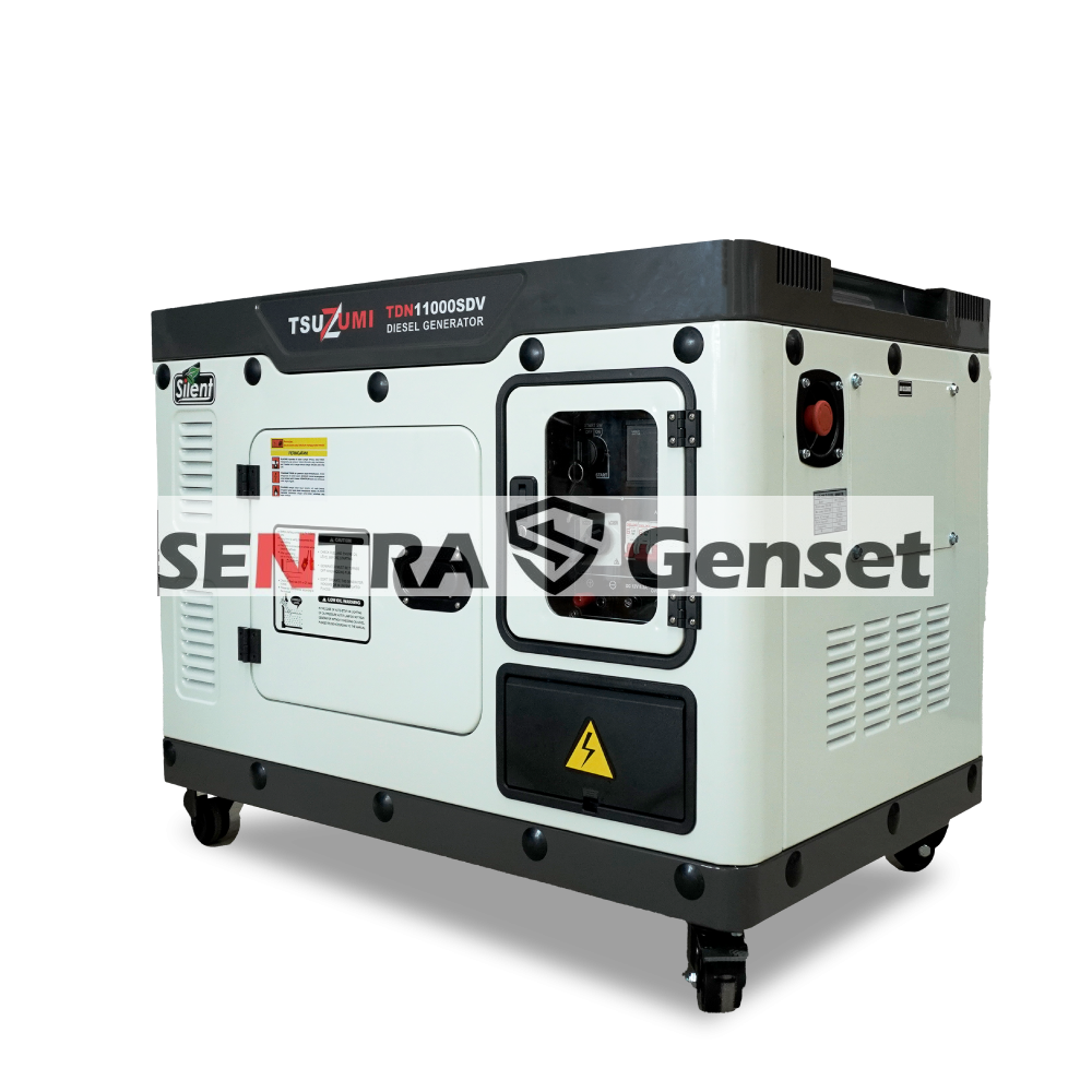 Genset Silent Diesel 10 Kva 3 Phase Tsuzumi TDN 11000 SDV Remote - Image 3