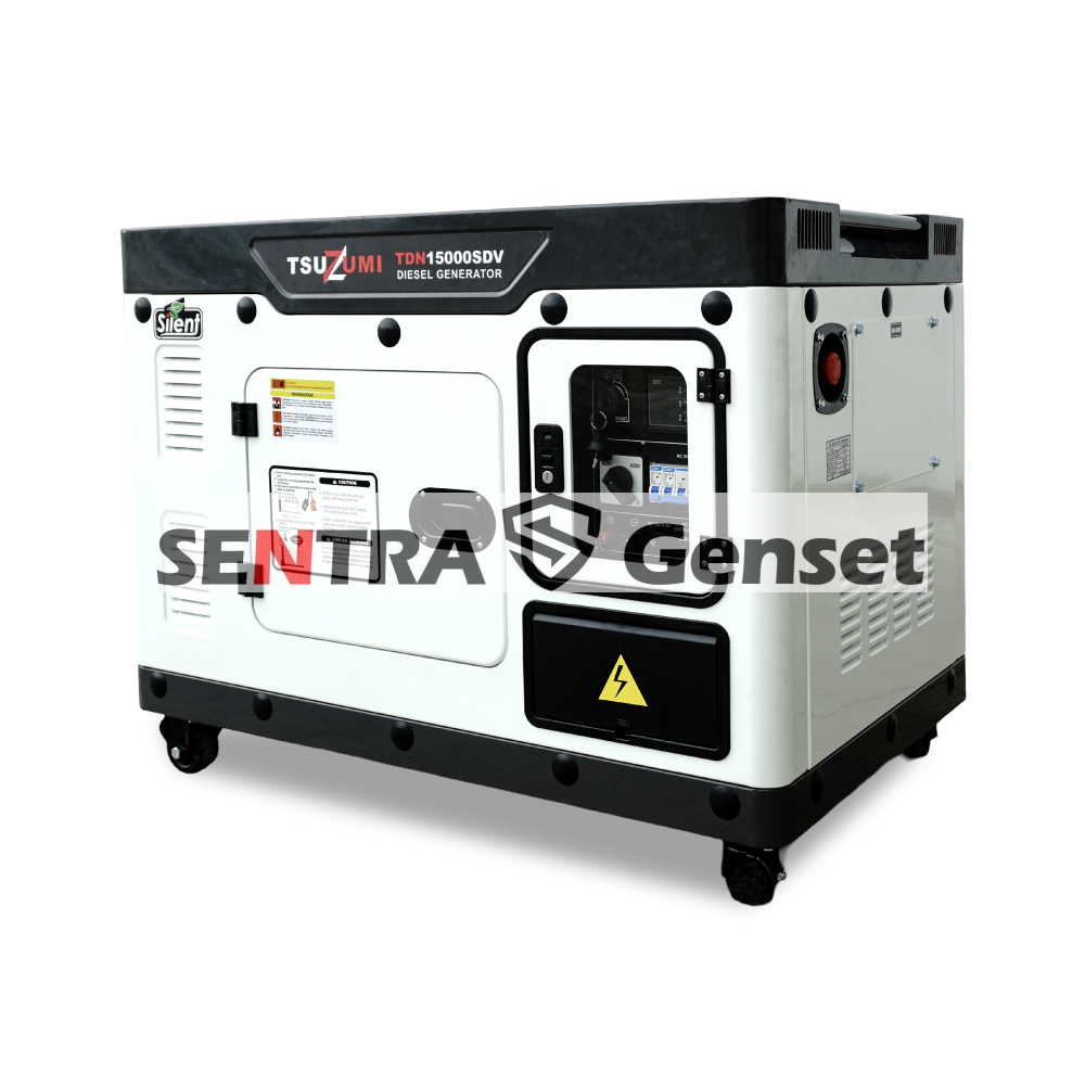 Genset Silent Diesel 15 Kva Tsuzumi TDN 15000 SDV Remote - Image 2