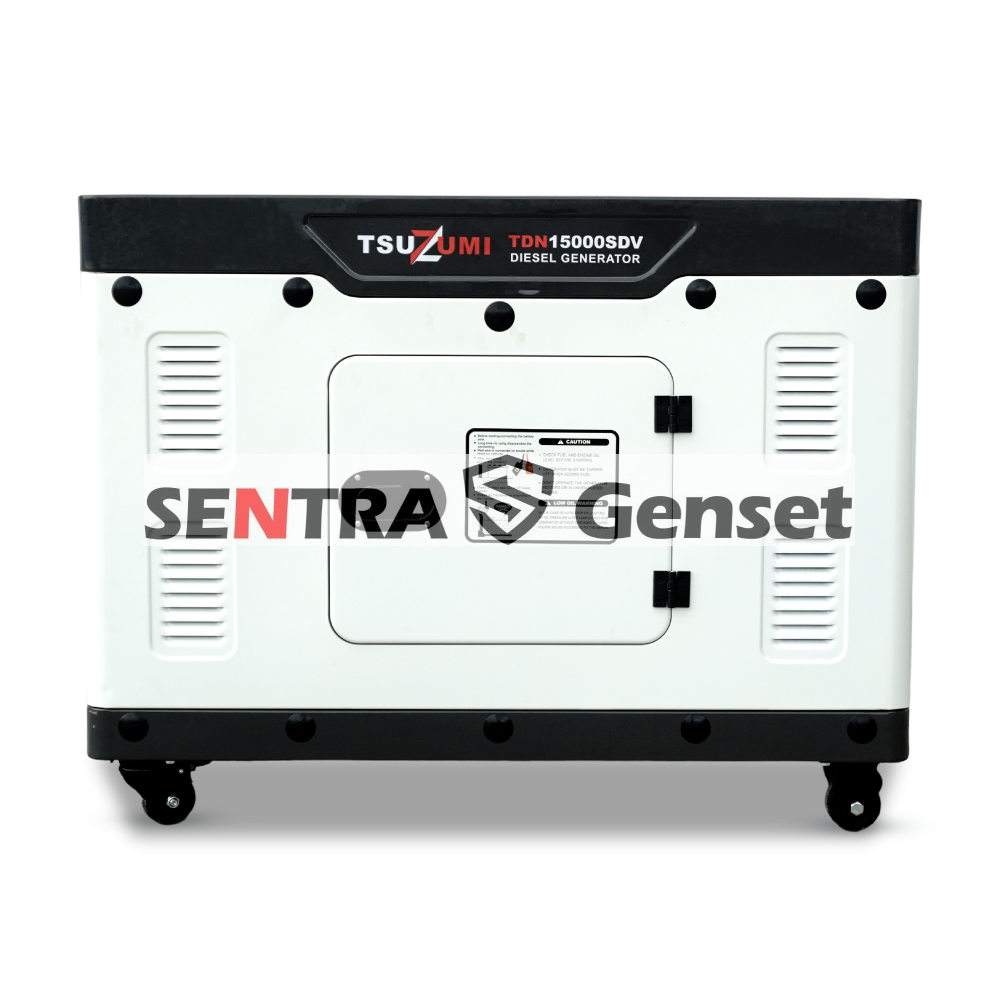 Genset Silent Diesel 15 Kva Tsuzumi TDN 15000 SDV Remote - Image 4