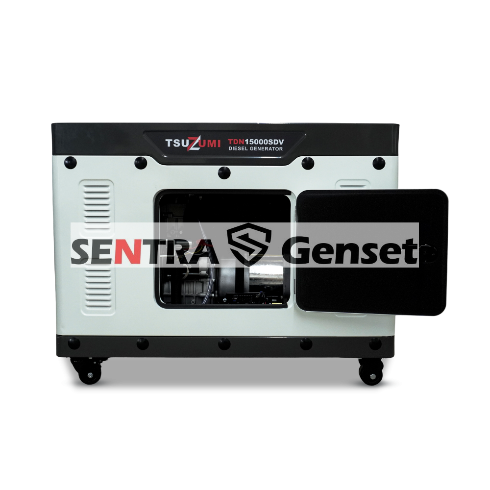 Genset Silent Diesel 15 Kva Tsuzumi TDN 15000 SDV Remote - Image 5