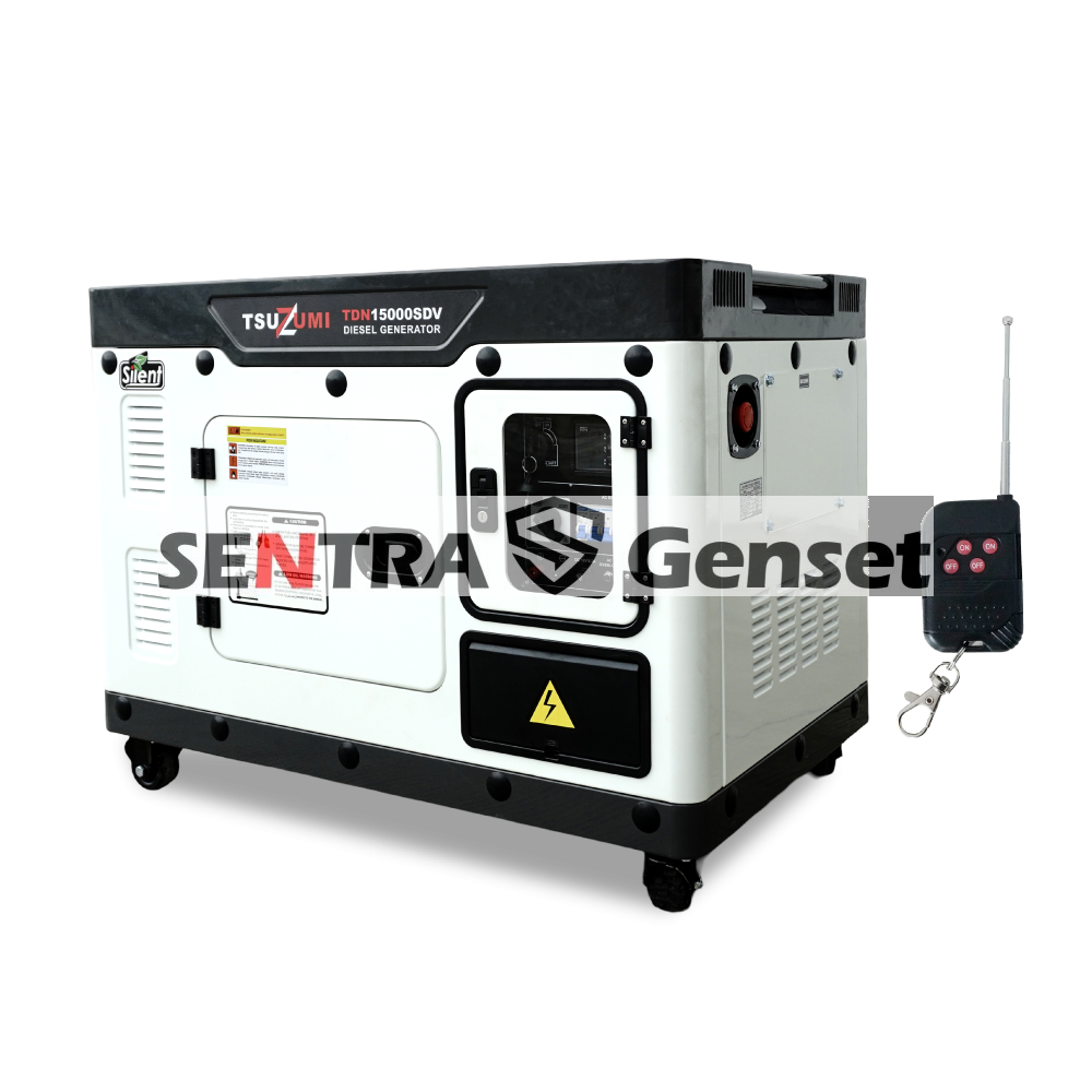 genset silent diesel 15 kva