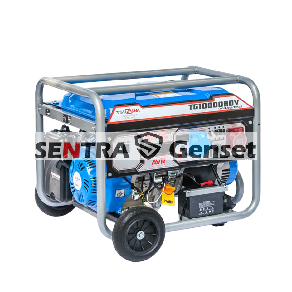 Genset 10 Kva 3 Phase Bensin Tsuzumi TG 10000 RDV