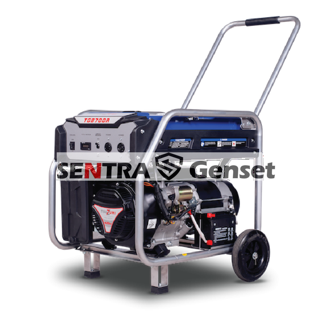 Genset Bensin 6000 watt Tsuzumi TG 8700 A