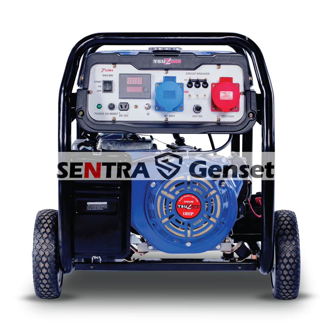 Genset 10 Kva 3 Phase Bensin Tsuzumi TG 10000-3 - Image 2