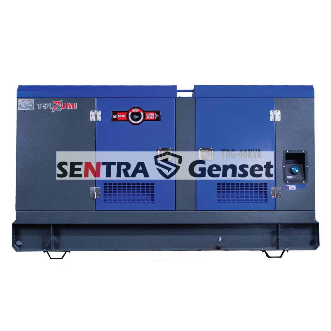 Genset 40 Kva Silent Diesel Tsuzumi TDG 40 Kva