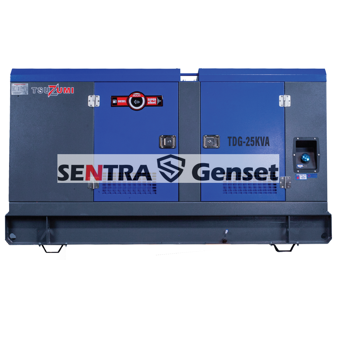 Genset Silent Diesel 25 kva 22 kw 3 Phase Tsuzumi TDG 25 kva - Image 2