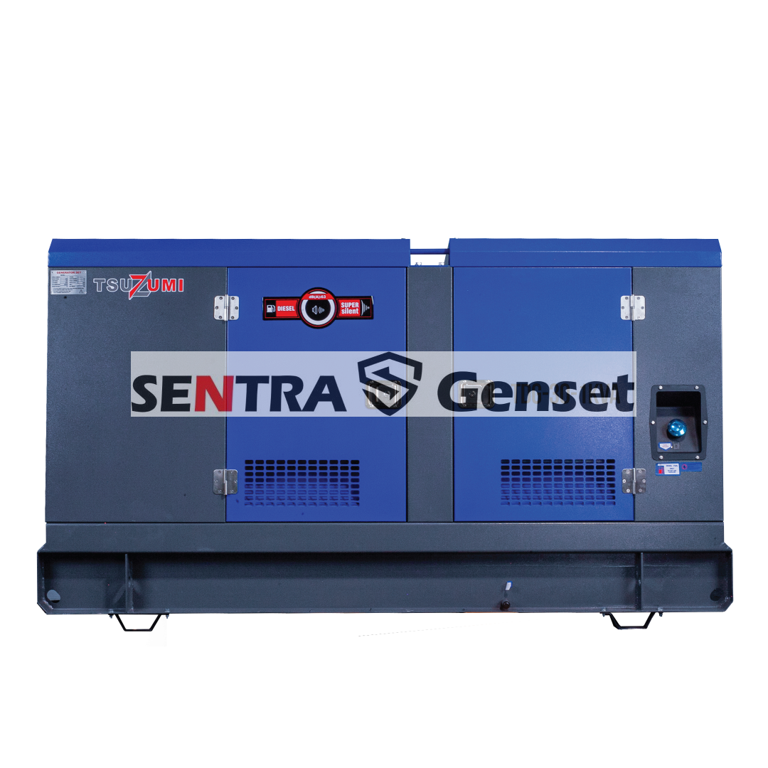 Genset 30 Kva 1 Phase Diesel Silent Tsuzumi TDG 30 -1 - Image 2