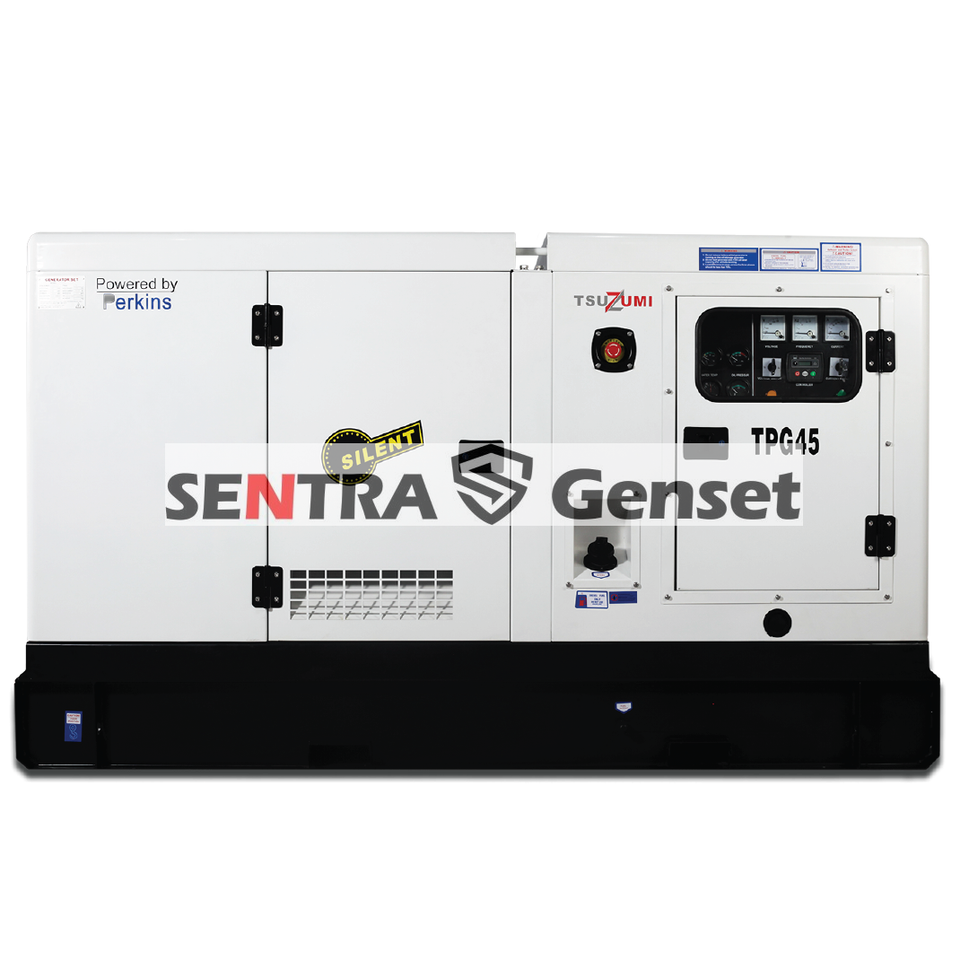 Genset Silent Diesel 45 Kva Tsuzumi TPG 45 Kva