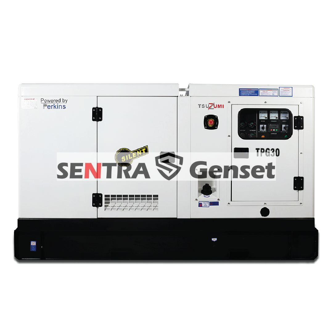 Genset 30 Kva Silent Diesel Tsuzumi TPG 30 kva