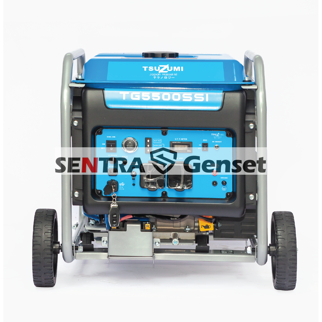 Genset Semi Silent Inverter 5000 watt Tsuzumi TG 5500 SSI - Image 6