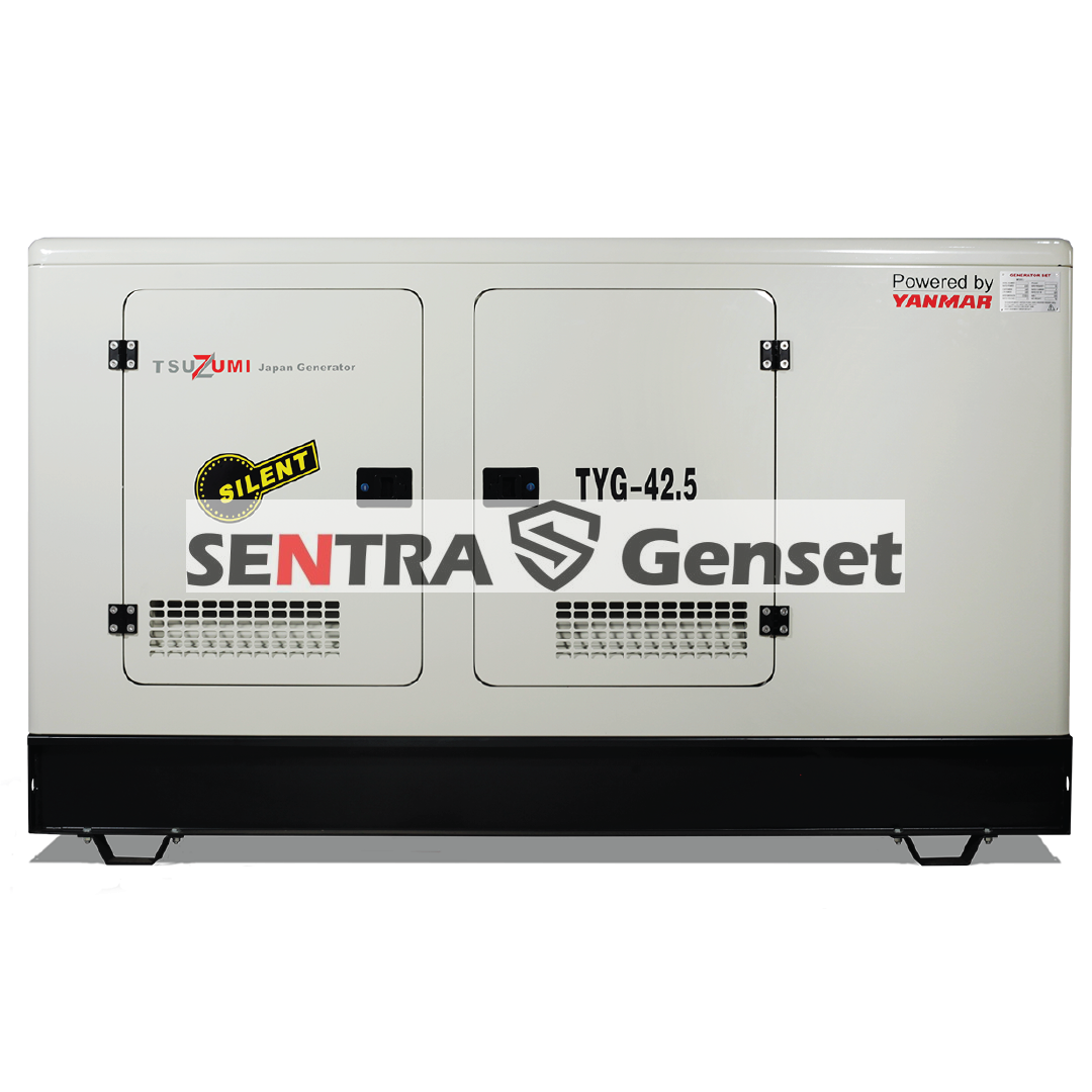 genset silent diesel 40 kva