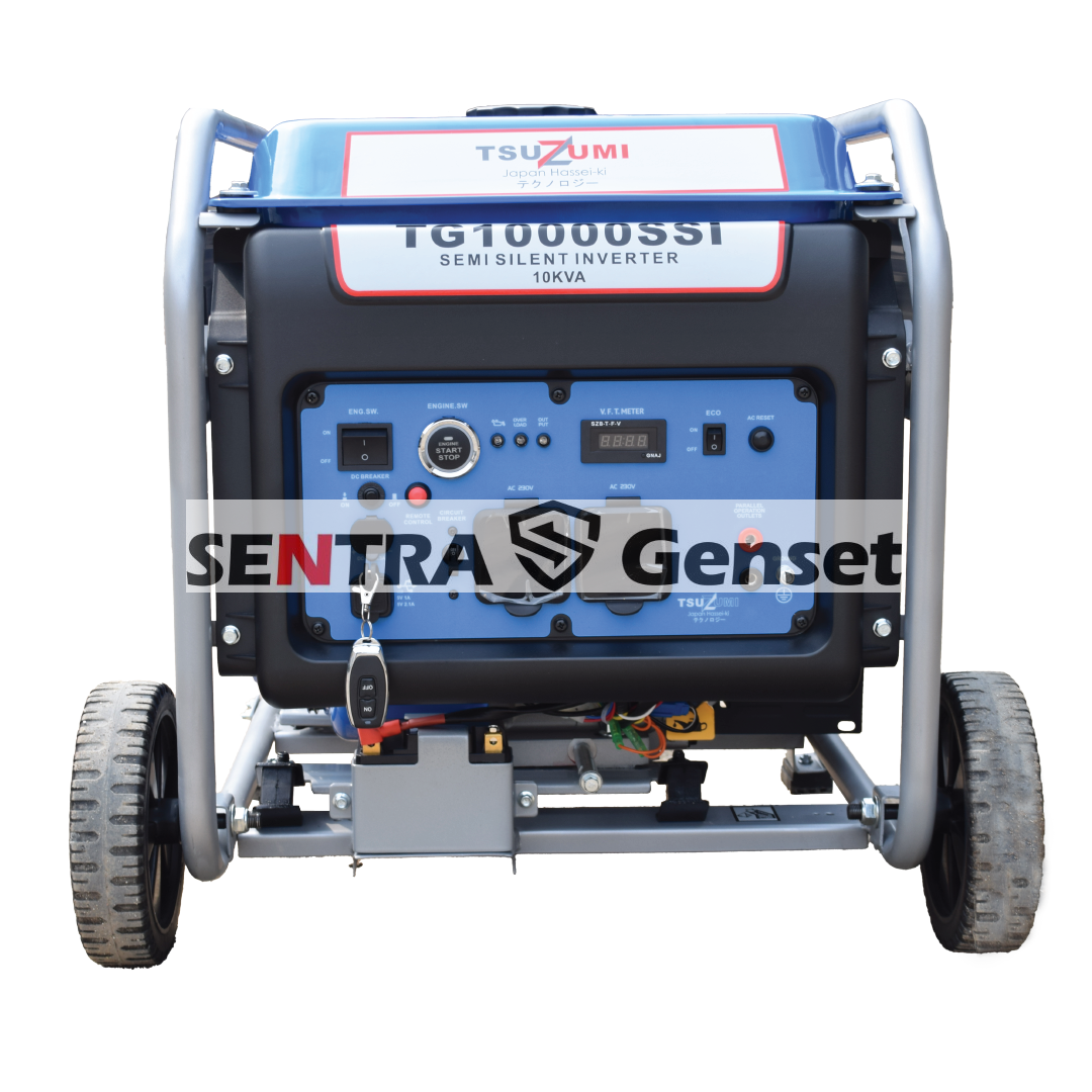 Genset Inverter 10 KVA Tsuzumi TG 10000 SSI