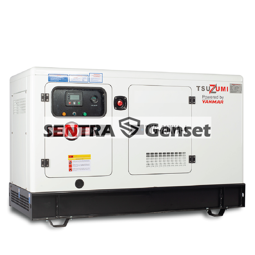 Genset Silent Diesel 20 kva Tsuzumi TYG 20-1 - Image 2