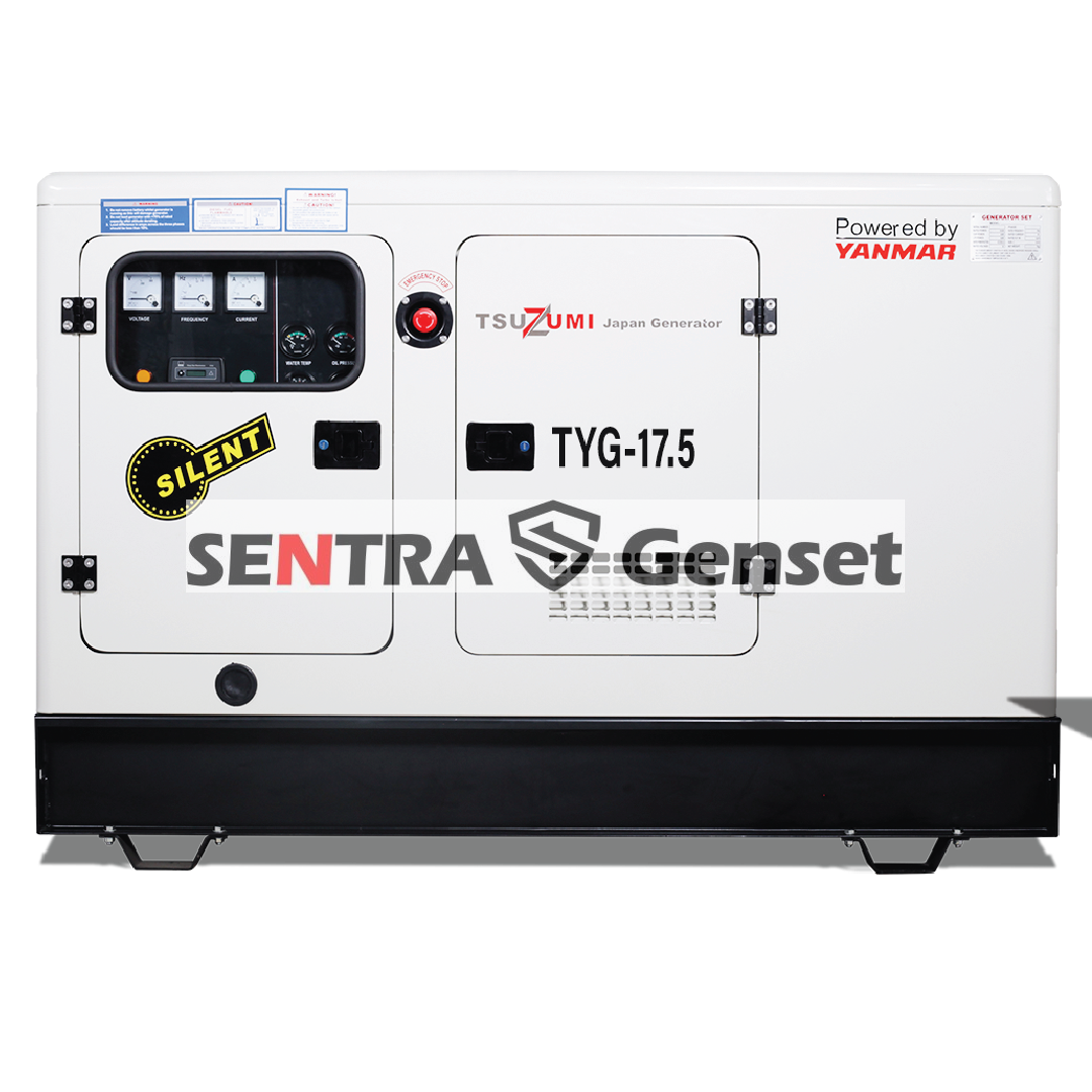 genset silent diesel 17 kva