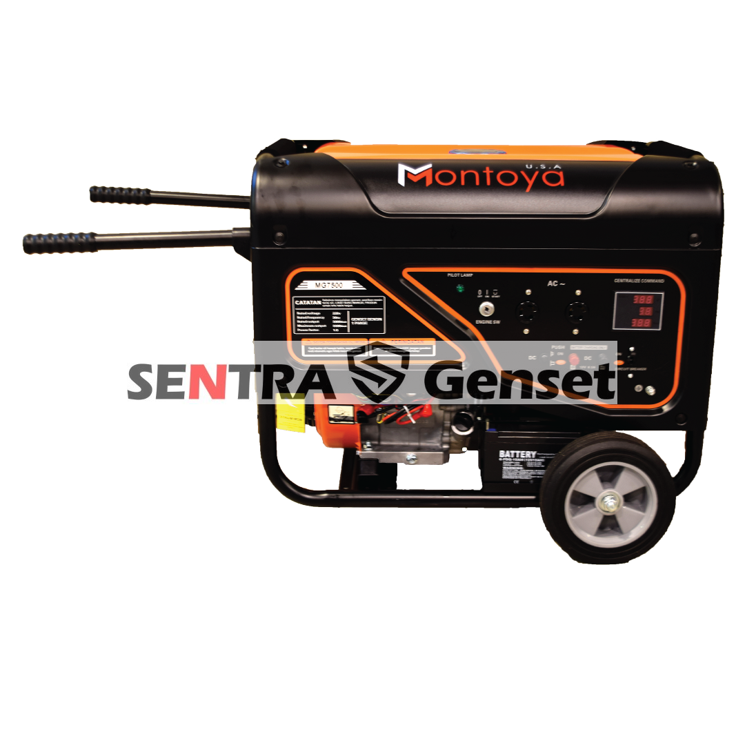 Genset 5000 watt Genset Open Bensin Montoya MG 7500 - Image 2