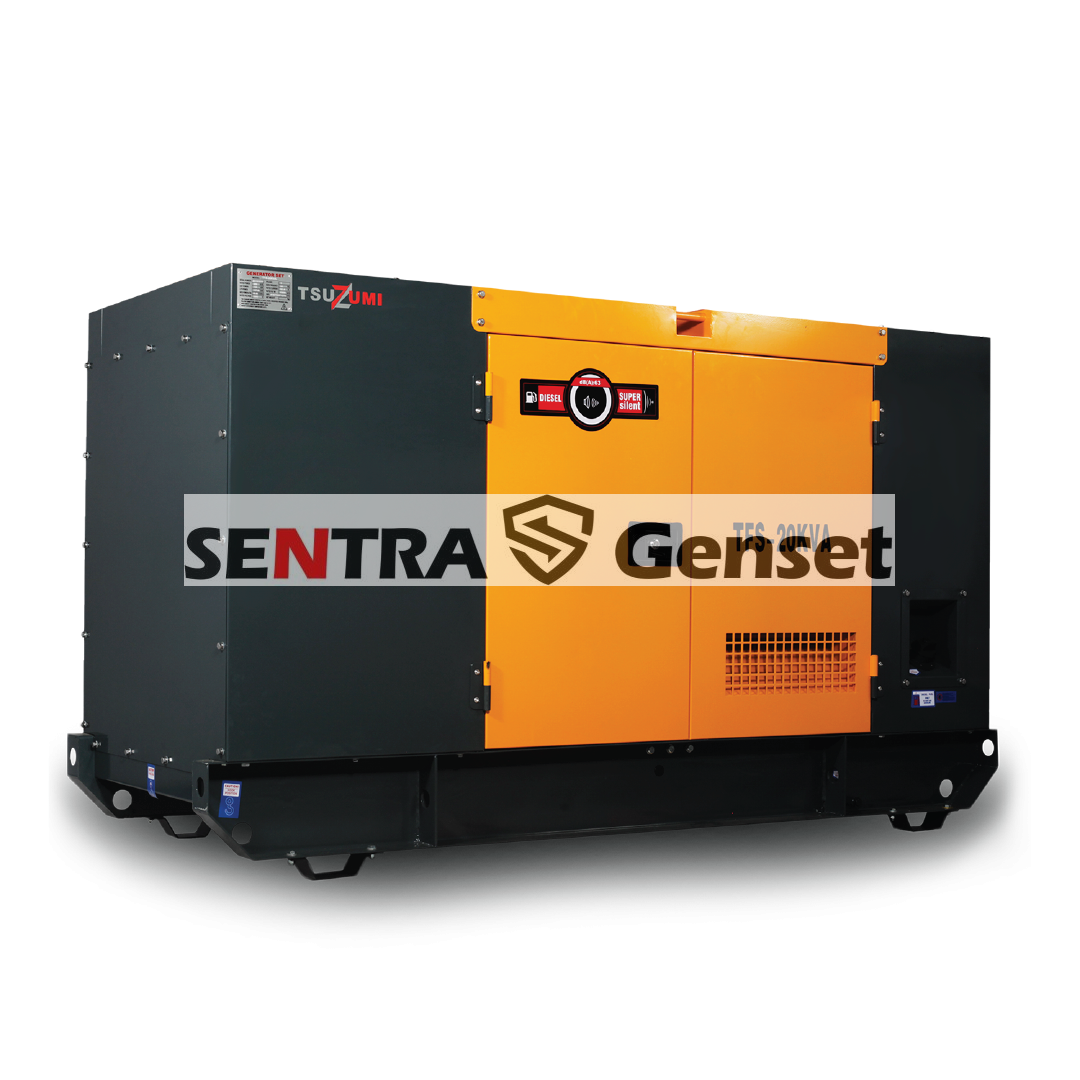 Genset 20 Kva 16 Kw Silent Diesel Tsuzumi TFS 20 Kva - Image 2
