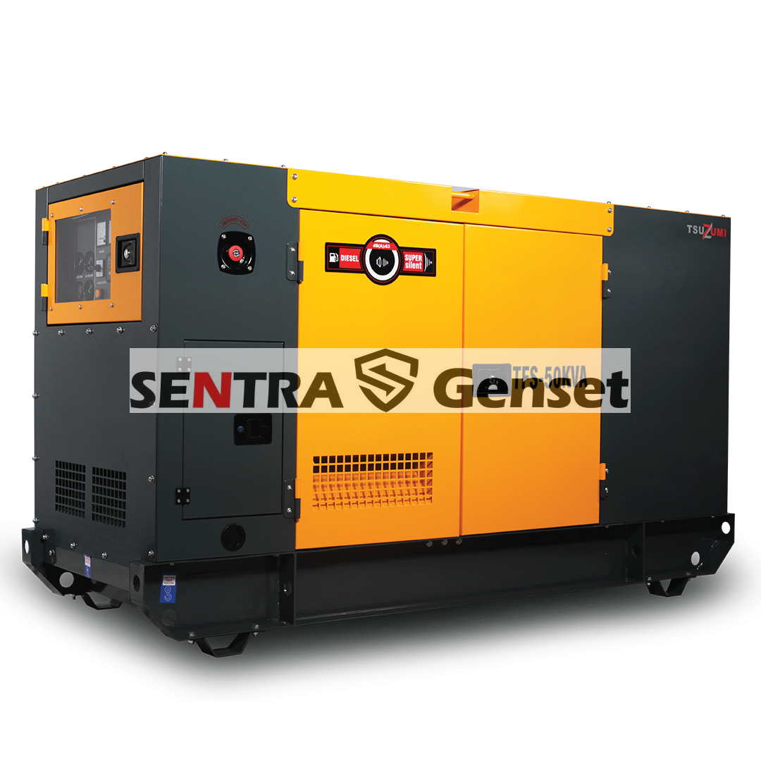 Genset 50 Kva 40 Kw Silent Diesel Tsuzumi TFS 50 Kva - Image 2