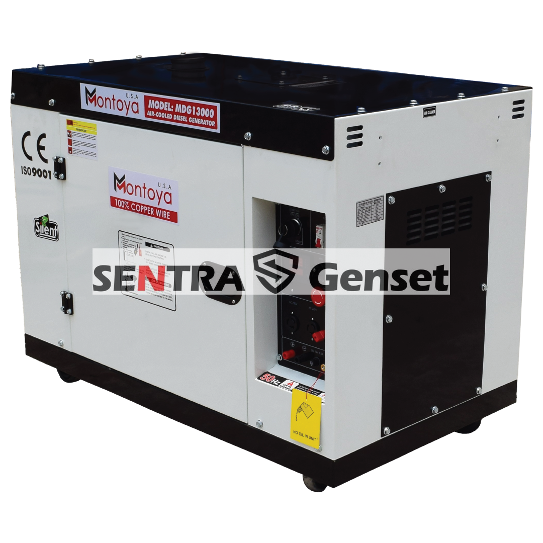 Genset Silent Diesel 12 Kva Montoya MDG 13000 - Image 3