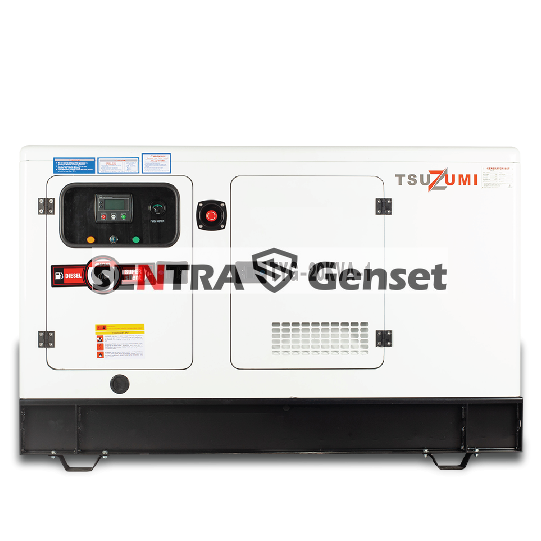 genste silent diesel 20 kva