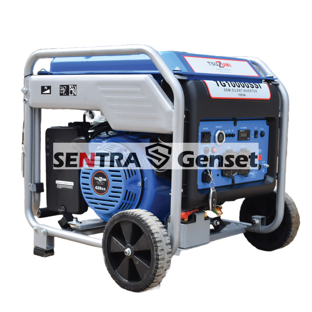 Genset semi silent inverter 10 kva Tsuzumi TG 10000 SSI - Image 2