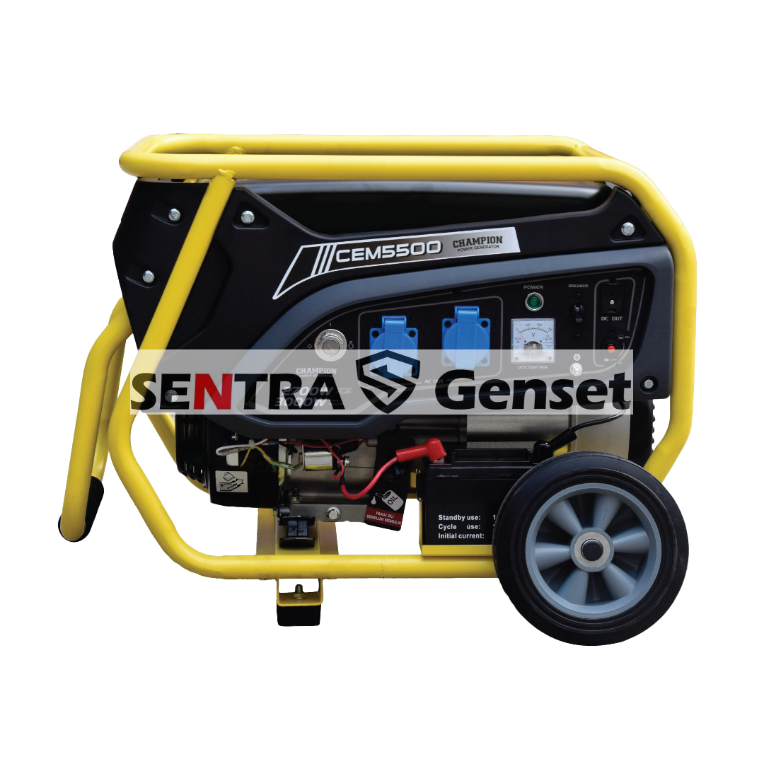Genset 3000 Watt Open Bensin Champion CEM 5500 - Image 3