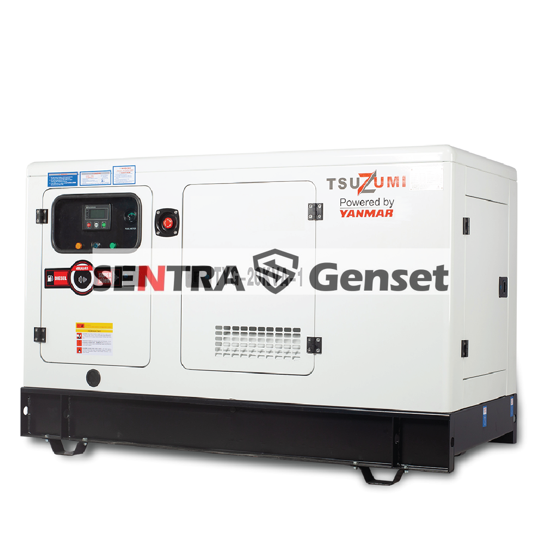 Genset Silent Diesel 20 kva Tsuzumi TYG 20-1 - Image 3