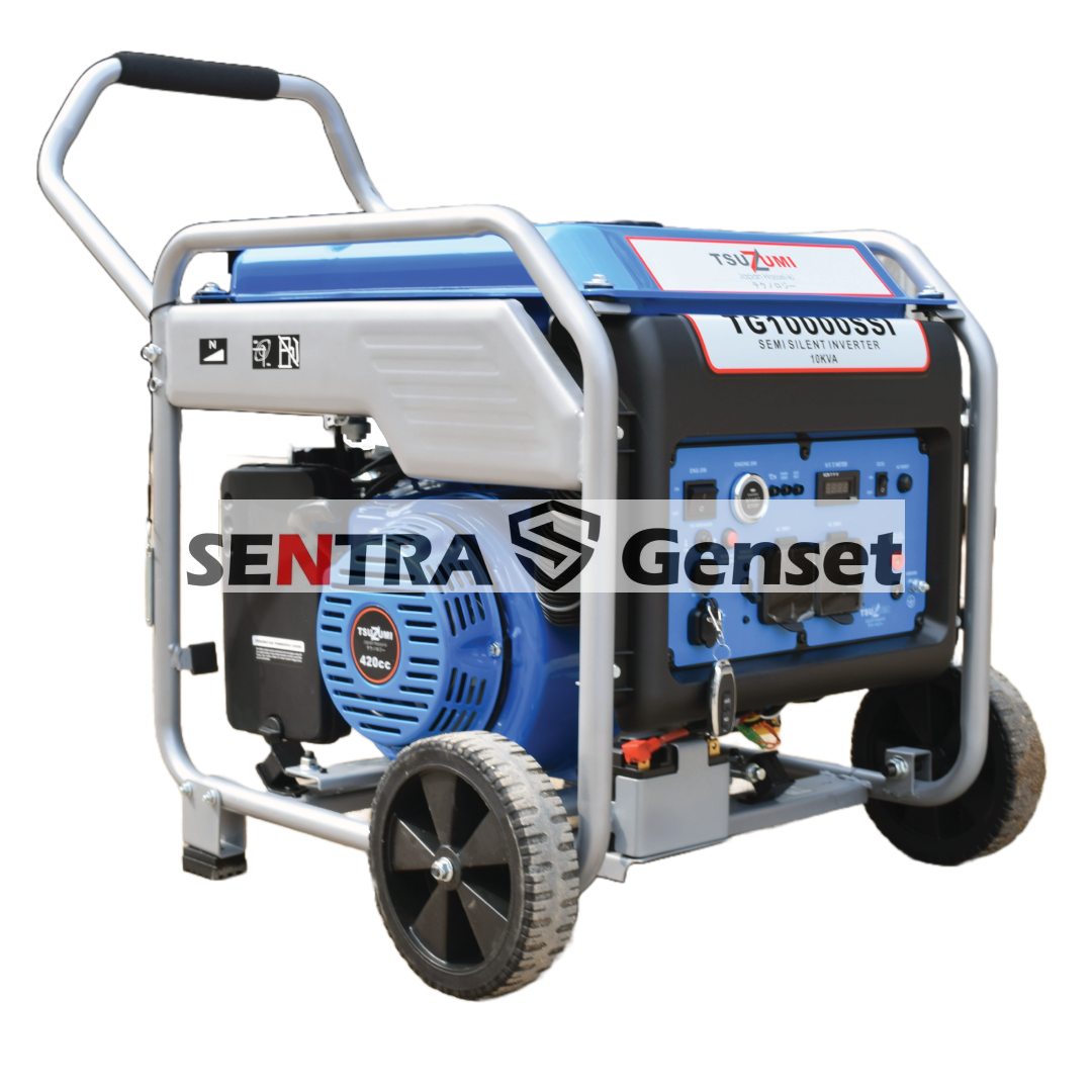 Genset semi silent inverter 10 kva Tsuzumi TG 10000 SSI - Image 3