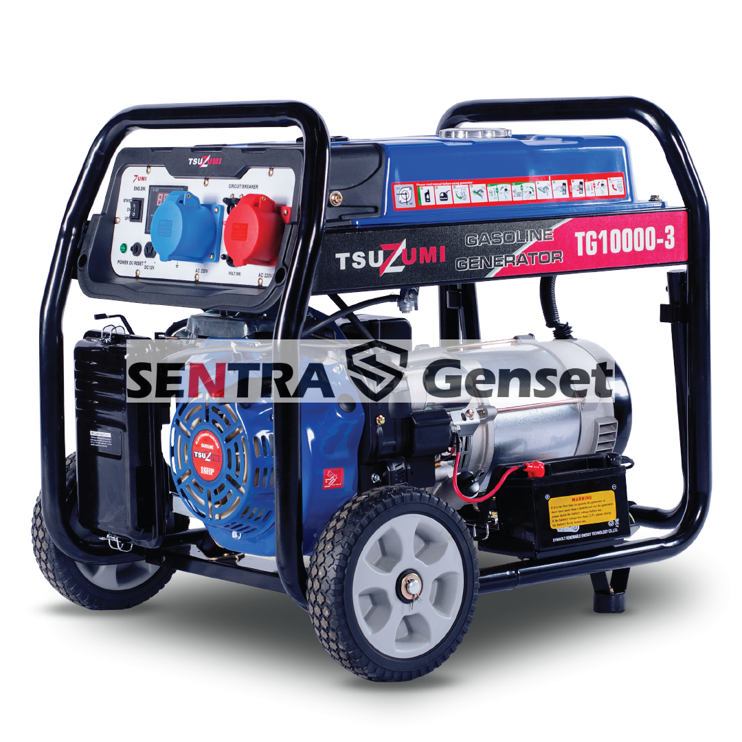 Genset 10 Kva 3 Phase Bensin Tsuzumi TG 10000-3