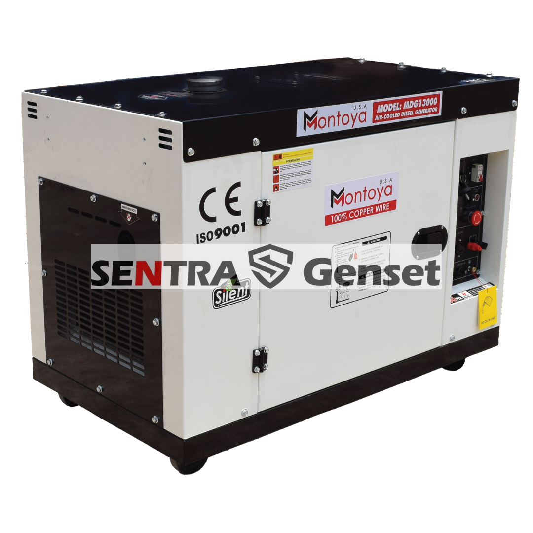 Genset Silent Diesel 12 Kva Montoya MDG 13000 - Image 4