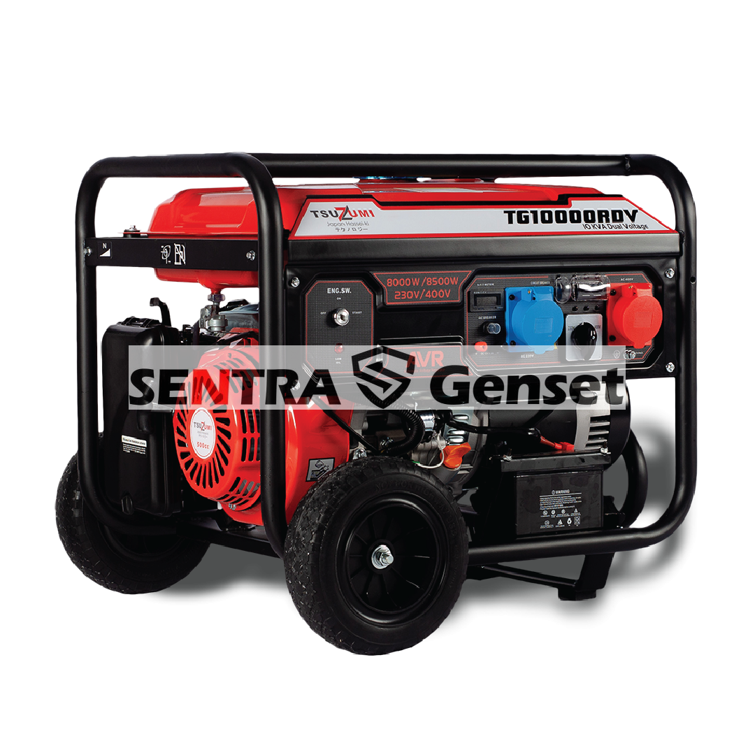 Genset Bensin 10 Kva 3 Phase Tsuzumi TG 10000 RDV