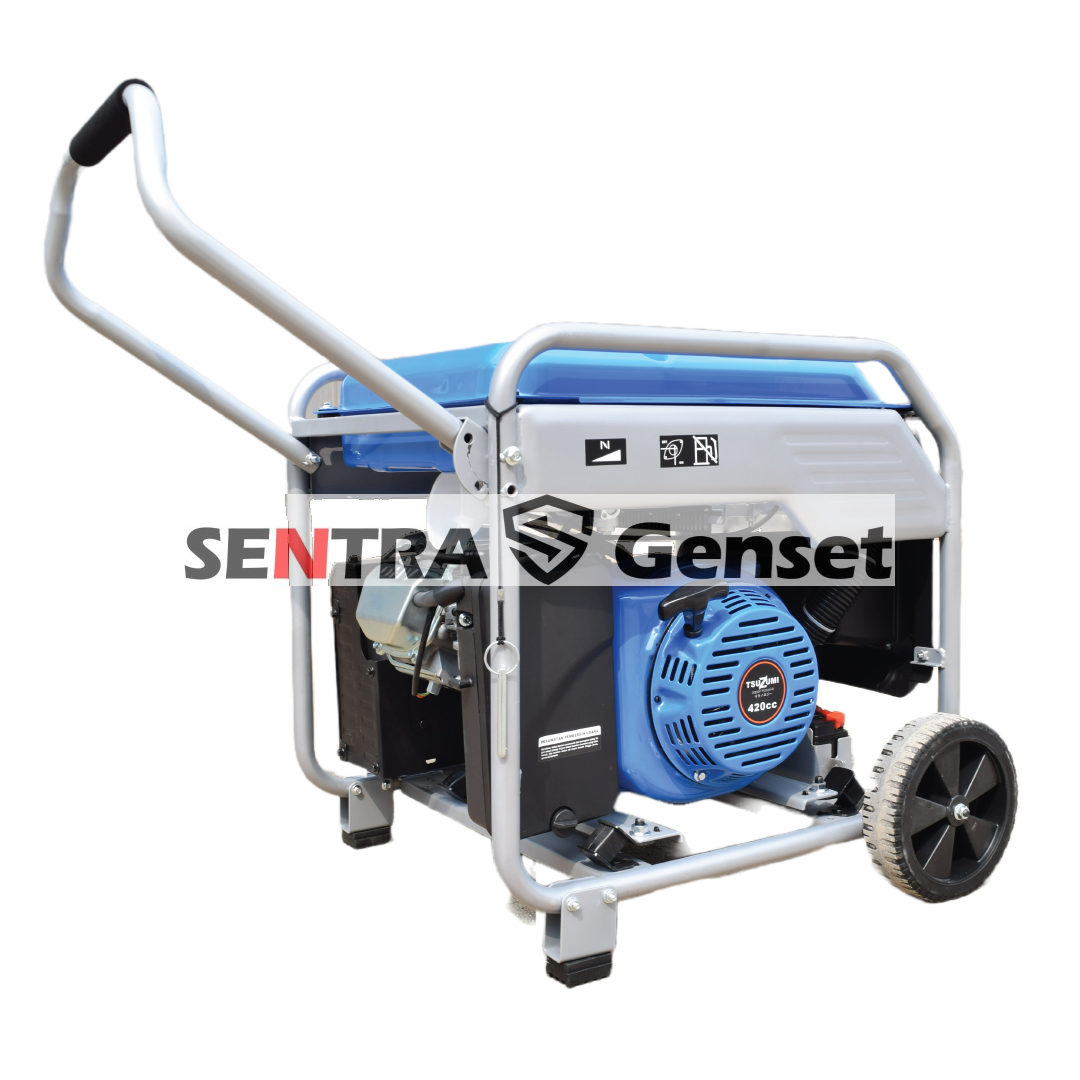 Genset semi silent inverter 10 kva Tsuzumi TG 10000 SSI - Image 5