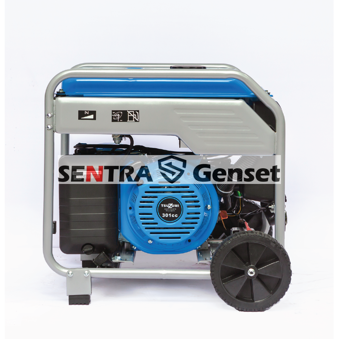 Genset Semi Silent Inverter 5000 watt Tsuzumi TG 5500 SSI - Image 2