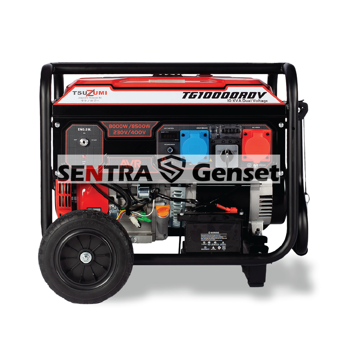 Genset Bensin 10 Kva 3 Phase Tsuzumi TG 10000 RDV - Image 2