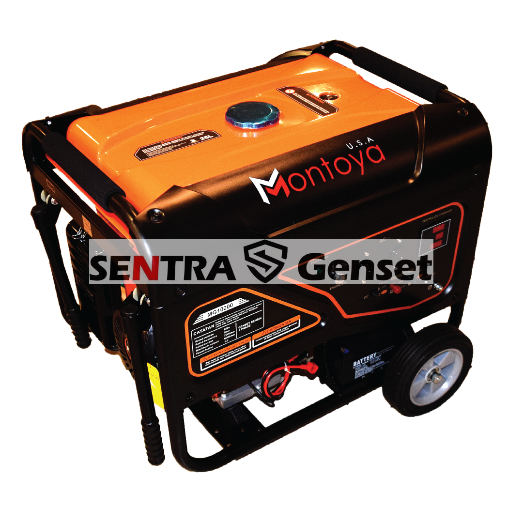 Genset Bensin 10 Kva 8000 watt 1 Phase Montoya MG 10000 - Image 2